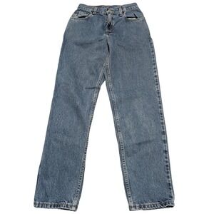 Levi's Jeans Women 4S Blue 550 Relaxed Fit Tapered 24" High Rise Vintage 90s Mom